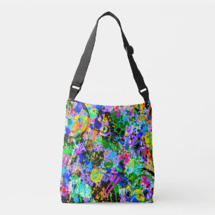 Graffiti Carnival Crossbody Bag
