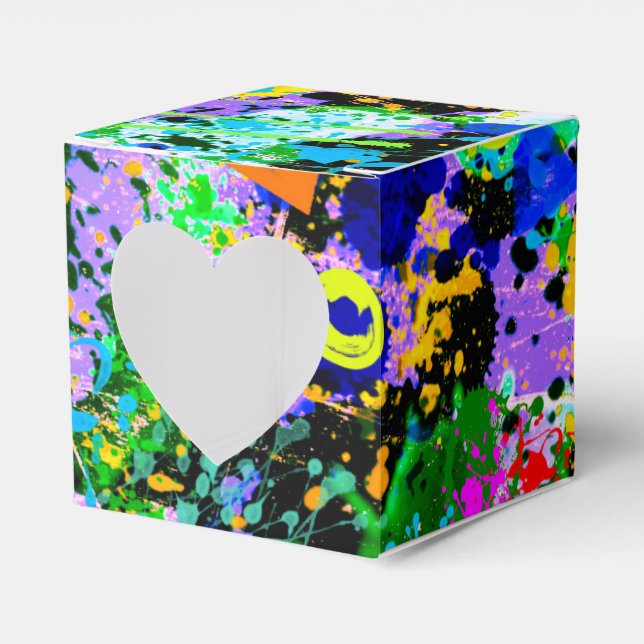 Graffiti Carnival Favour Box (Front Side)