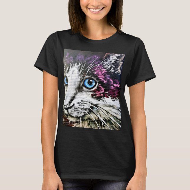 Graffiti Cat T-Shirt (Front)