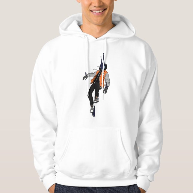 graffiti character hoodie (Front)