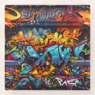 Graffiti Coaster
