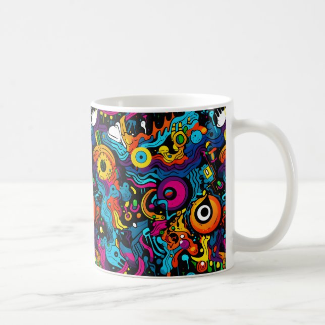 Graffiti Coffee Mug (Right)