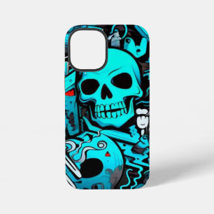 Graffiti colourful iPhone 12 Mini Tough Case, Glos Case