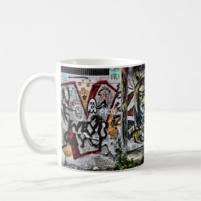 Graffiti Cool Modern Urban Street Grunge Art Coffee Mug (Left)
