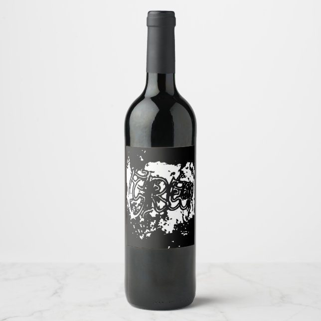 Graffiti Creep Wine Label (Front)