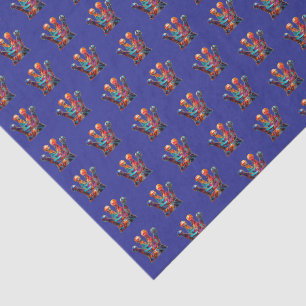 Graffiti crown tissue paper