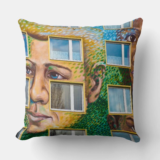 Graffiti Cushion (Front)