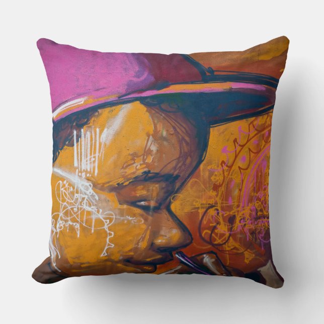 Graffiti Cushion (Front)