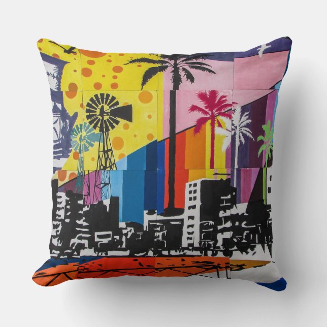 Graffiti Cushion (Front)