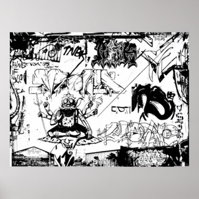 Graffiti Delight Poster (Front)