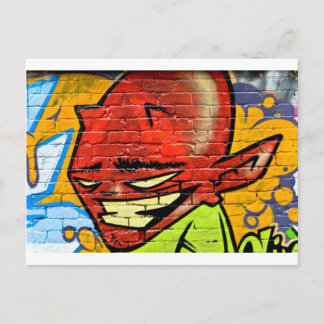 Graffiti Demon Postcard