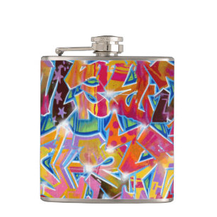 Graffiti Design Flask