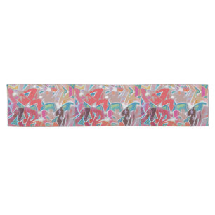 Graffiti Design Table Runner