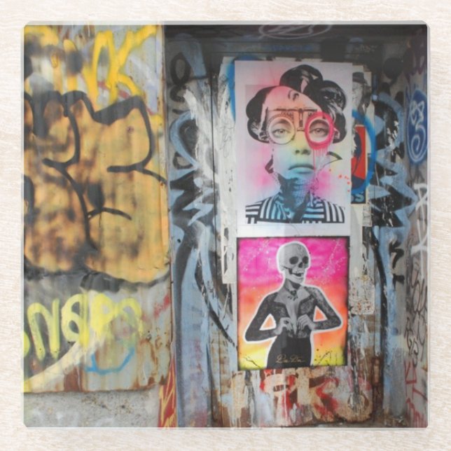 Graffiti Door 4 Coaster (Front)