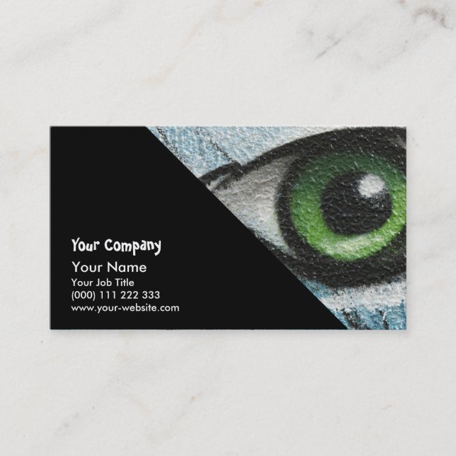Graffiti Eye Business Card (Front)