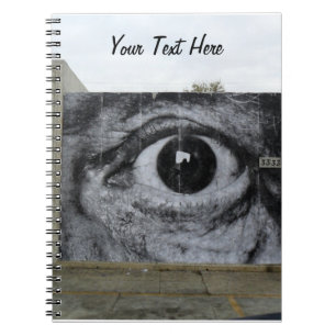 Graffiti Eye Spiral Notebook