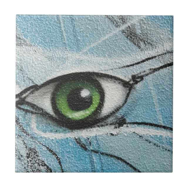 Graffiti Eye Tile (Front)