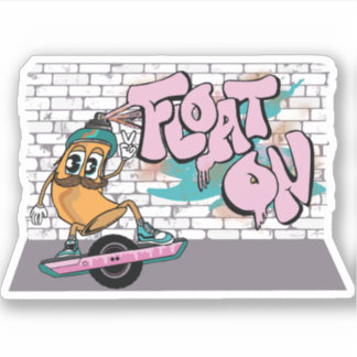 Graffiti Float Sticker