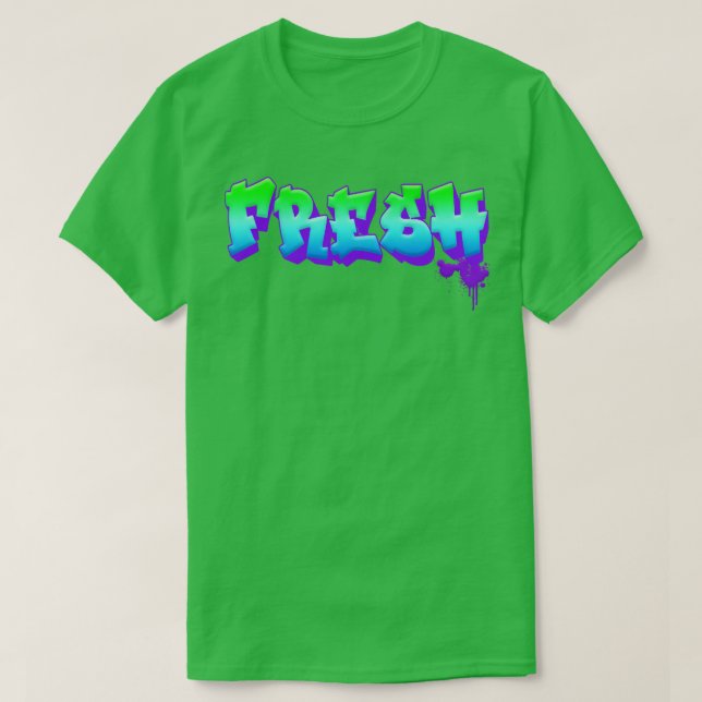 Graffiti Fresh Prince of Bel Air 1990s 90s TV Show T-Shirt (Design Front)