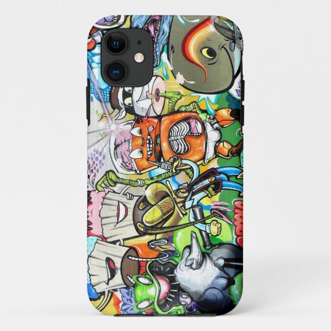 Graffiti Fun Case-Mate iPhone Case (Back)