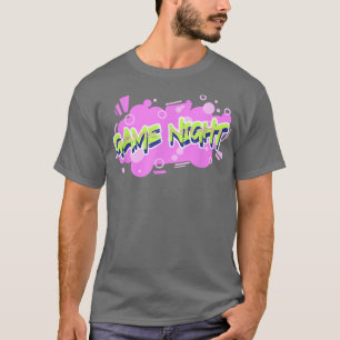 Graffiti Fun Game Night  T-Shirt
