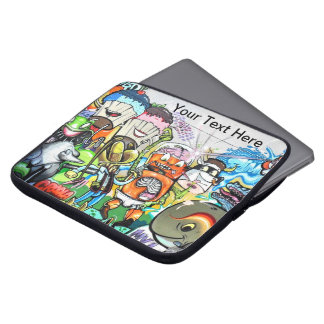 Graffiti Fun  Laptop Sleeve