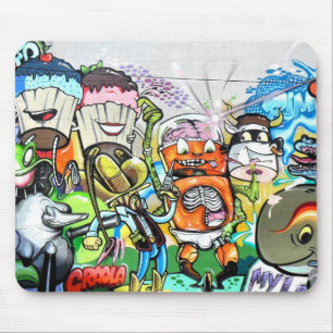 Graffiti Fun Mouse Pad