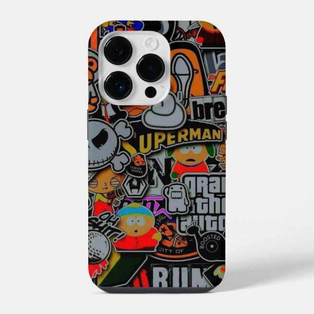 Graffiti gaming  iPhone case (Back)