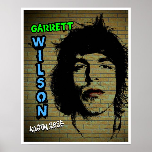 Graffiti Garrett Wilson 2025 Poster (Front)