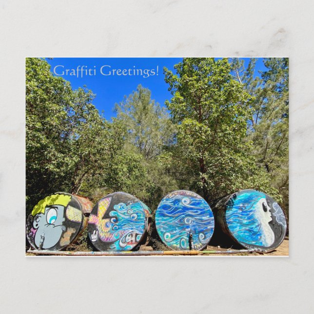 Graffiti Greetings! Postcard (Front)
