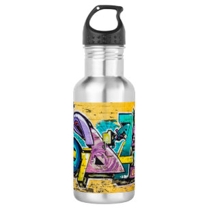 Graffiti, Grundarfjordur, Iceland 532 Ml Water Bottle