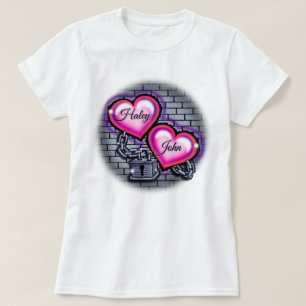 Graffiti Hearts T-Shirt