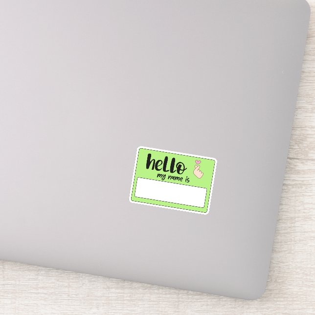 Graffiti Hello My Name (Detail)