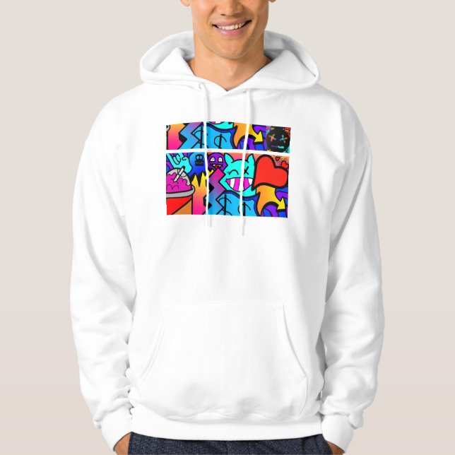 graffiti hoodie (Front)