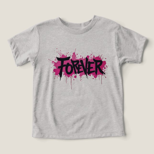 Graffiti Hot Pink "FOREVER" (Design Front)