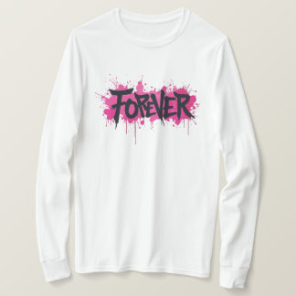 Graffiti Hot Pink "FOREVER" T-Shirt