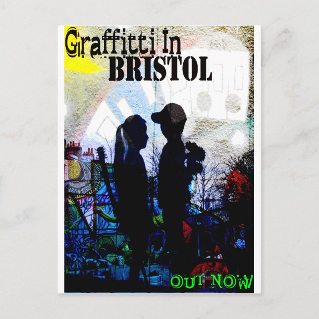 Graffiti In Bristol Postcard (Front)