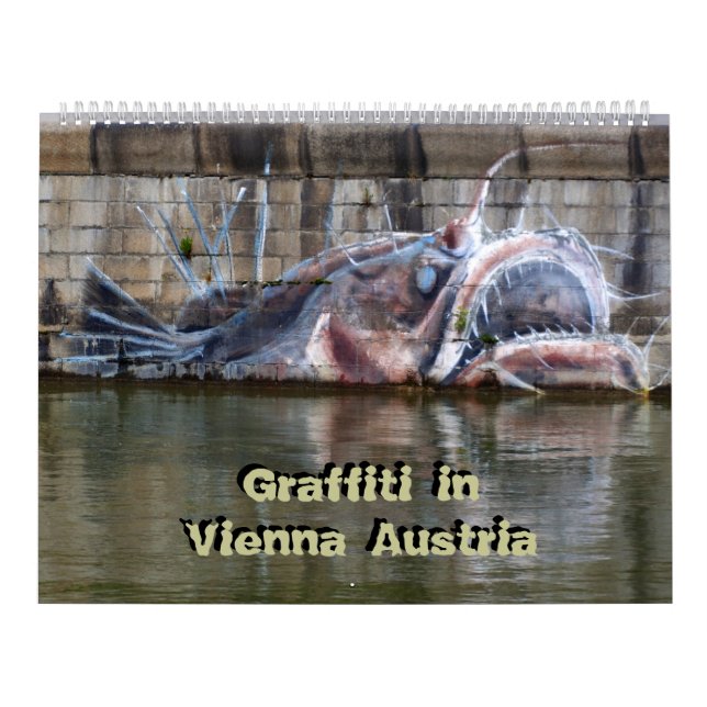 Graffiti in Vienna Austria 2025 Calendar (Cover)