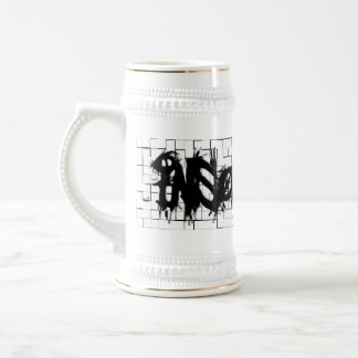 Graffiti Insomniacs Collage Beer Stein