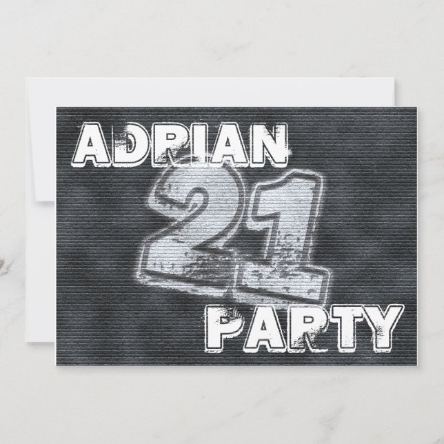 graffiti invite (Front)