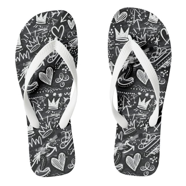 Graffiti Jandals (Footbed)