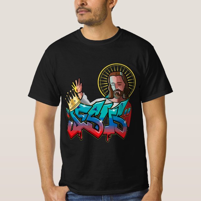 Graffiti Jesus T-Shirt (Front)