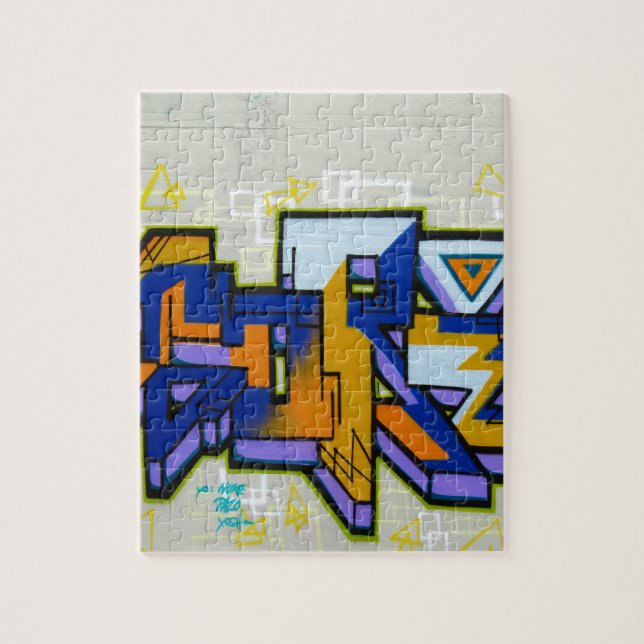 Graffiti Jigsaw Puzzle (Vertical)