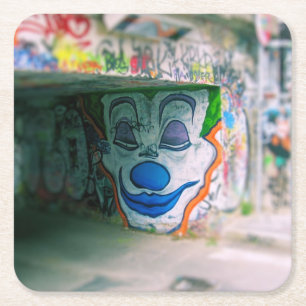 Graffiti Joker Smile - Milan, Italy Coaster