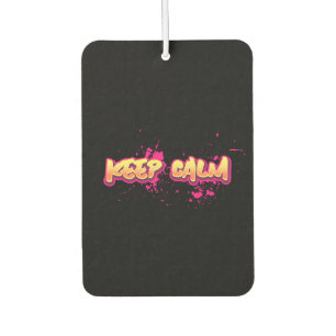 Graffiti KEEP CALM Air Freshener – Bold Street Art