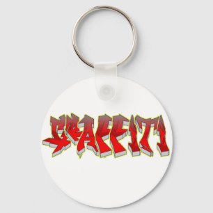 Graffiti Key Ring