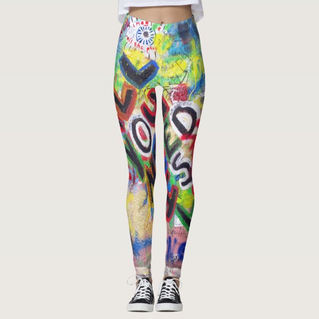 Graffiti Leggings (Front)