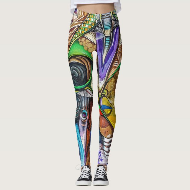Graffiti leggings (Front)