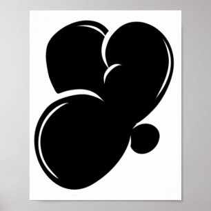 Graffiti letters letter Y Essential  Poster