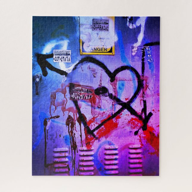 Graffiti Love Jigsaw Puzzle (Vertical)